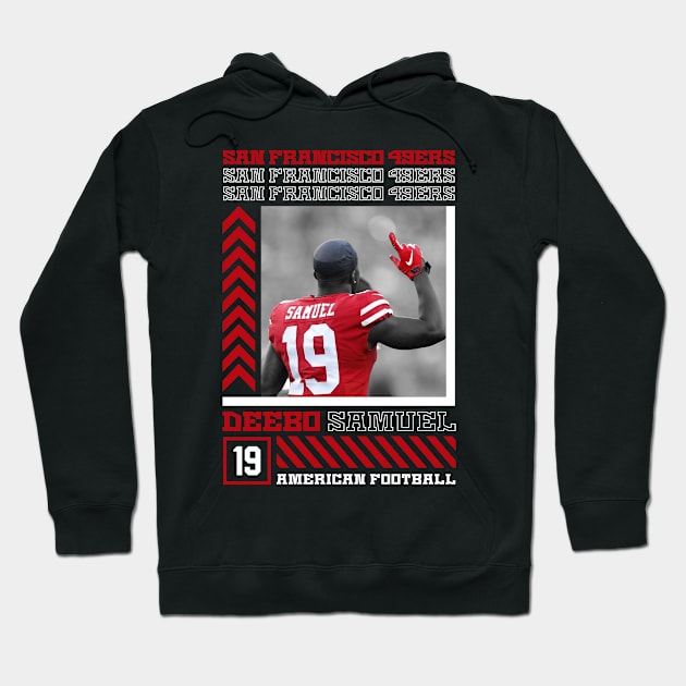 DEEBO SAMUEL Hoodie by hackercyberattackactivity